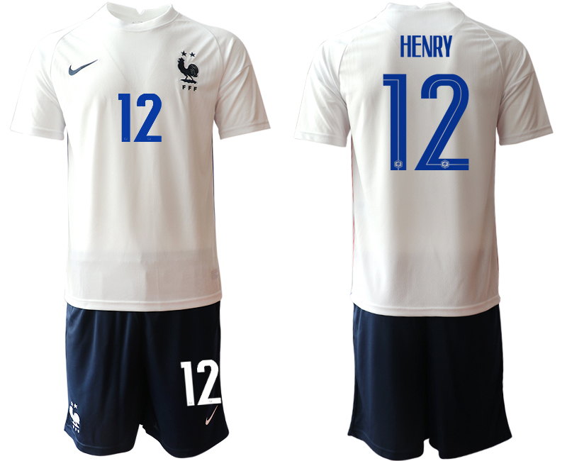 Men 2021 France away #12 soccer jerseys->france jersey->Soccer Country Jersey